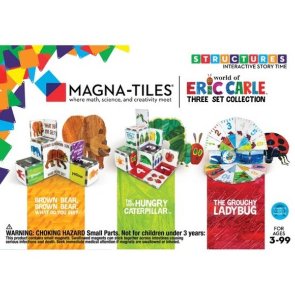 VALTECH Other - MAGNA-TILES ERIC CARLE THREE SET COLLECTION SEALED